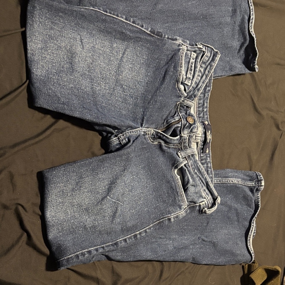 Dark Blue Denim Jeans